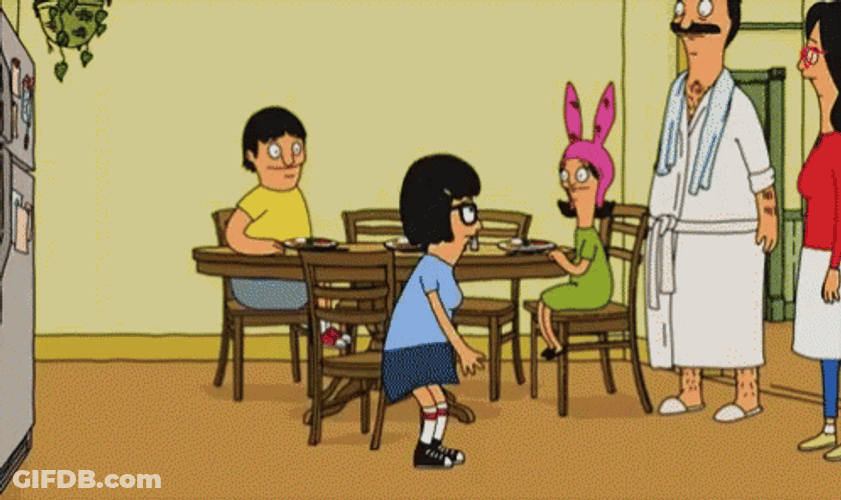 Tina Belcher Lie On Floor GIF