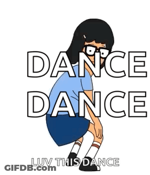 Tina Belcher Love Dancing GIF