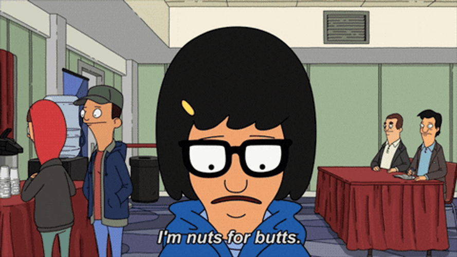 Tina Bobs Burger Sad Nuts GIF