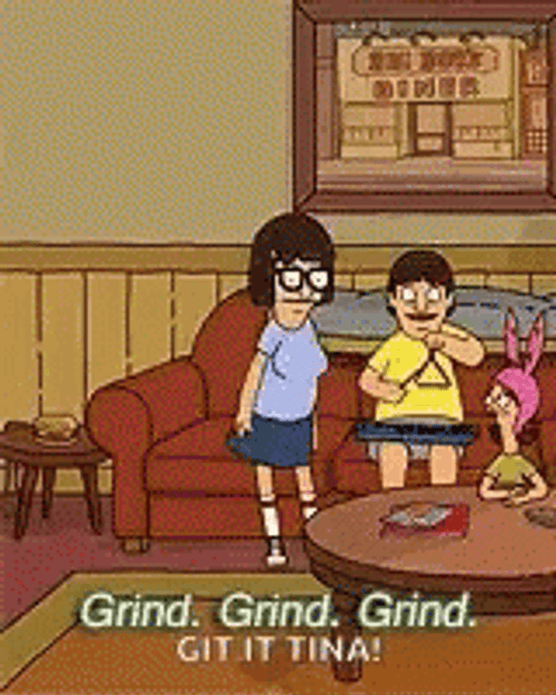 Tina Bobs Burgers Grind Dancing GIF