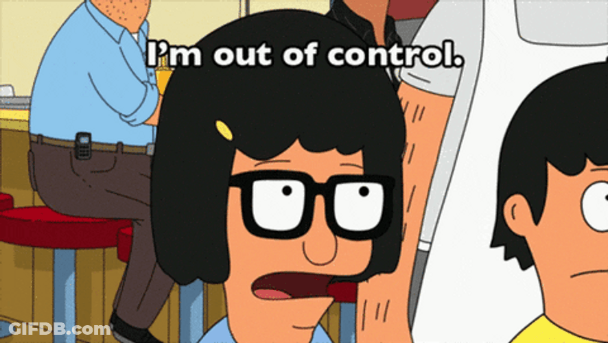 Tina Bobs Burgers Out Of Control GIF