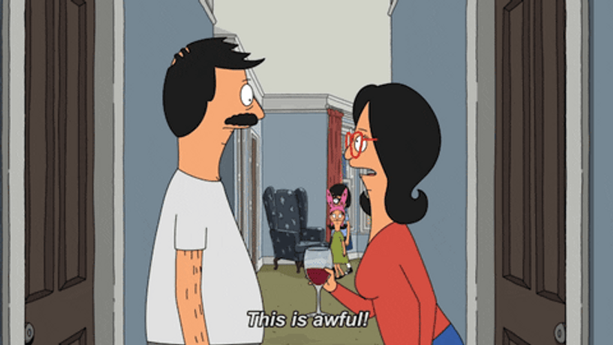 Tina Bobs Burgers Parents Fight GIF