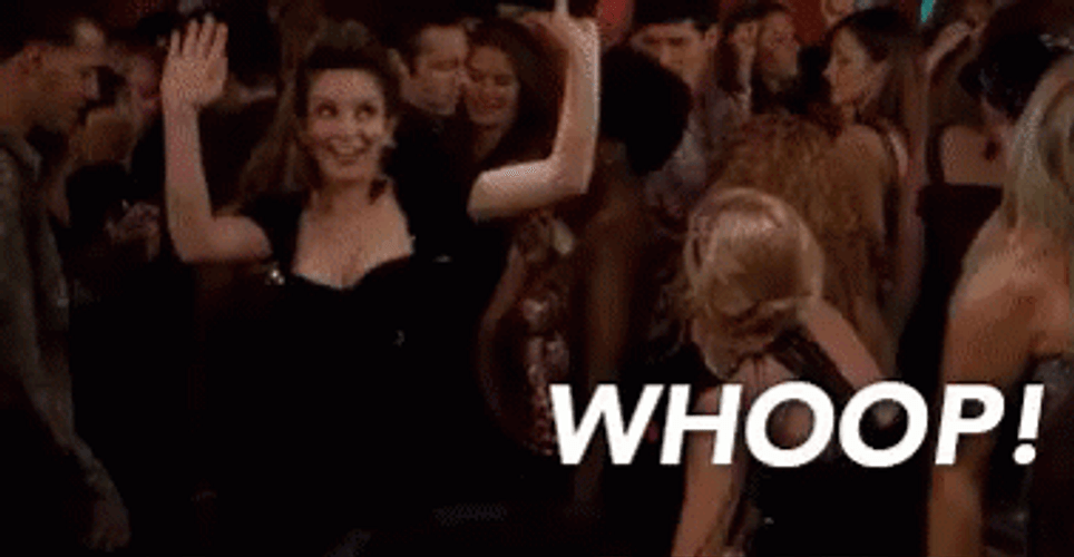 Tina Fey Dancing On The Floor Whoop Whoop GIF