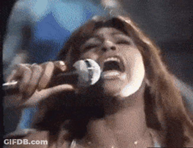 Tina Ike Turner Dancing And Singing GIF