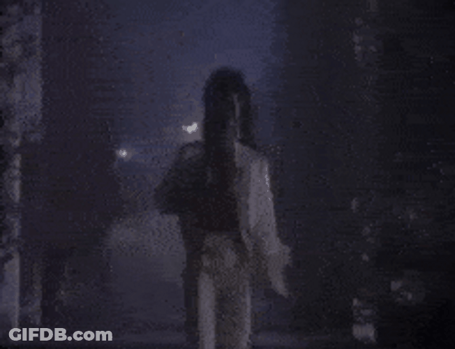 Tina Turner Running At The Dark GIF