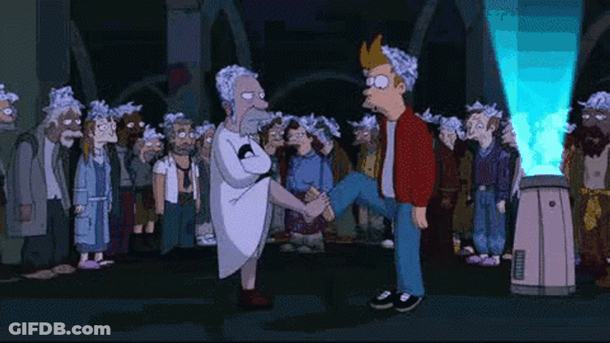 Tinfoil Hat Ceremony Futurama GIF