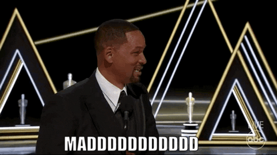 Ting An That Mad Will Smith Oscars GIF