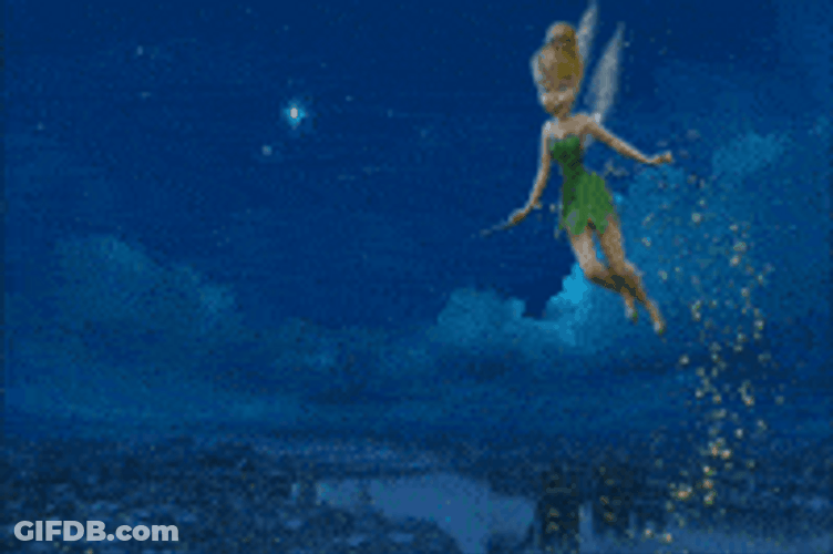 Tinkerbell Fairy Disappear GIF