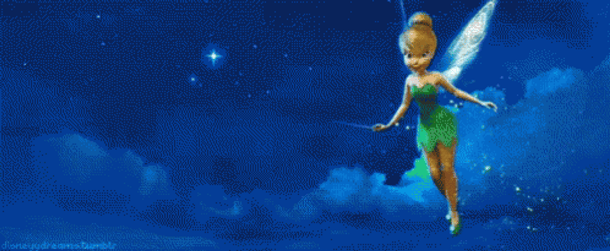 Tinkerbell Magic Dust GIF