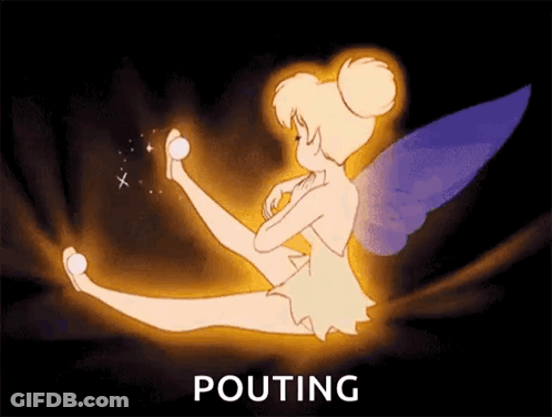Tinkerbell Pouting GIF