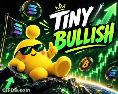 Tiny Bullish Advertisement Yellow Character Sunglasses GIF