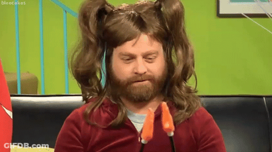 Tiny Clap Zach Galifianakis GIF