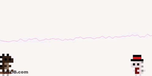 Tiny Dinopunks On Base With Blue Background GIF