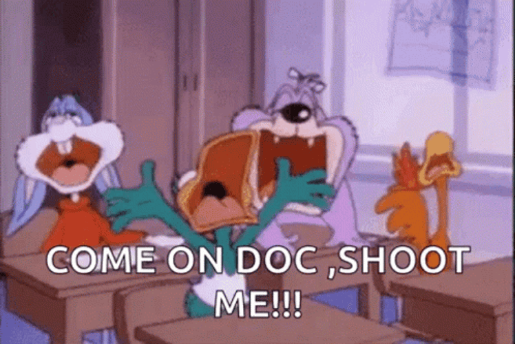 Tiny Toon Adventures Shoot Me GIF