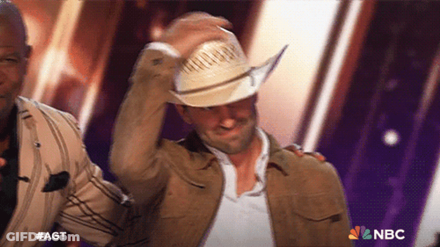 Tip Hat Mitch Rossell Respect Reaction GIF