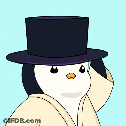 Tip Hat Respect Pudgy Penguins GIF