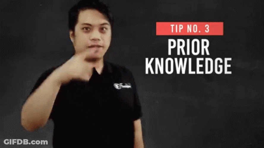 Tip No 3 Prior Knowledge GIF