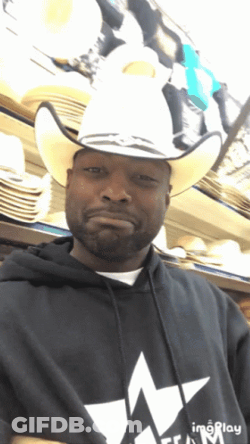 Tip Of The Hat Black Man In Hat Store GIF
