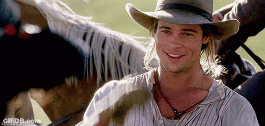 Tip Of The Hat Brad Pitt GIF