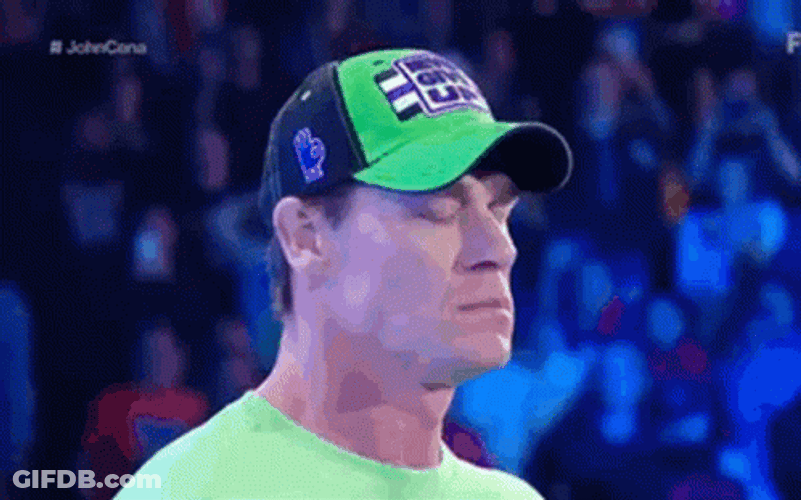 Tip Of The Hat John Cena GIF