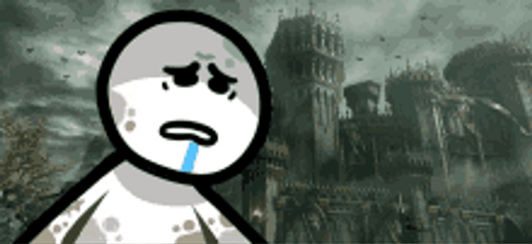 Tired Animated Character In Elden Ring GIF
