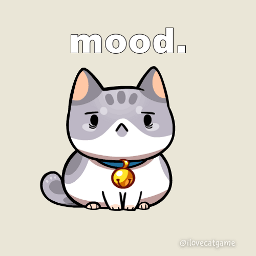 Tired Cat On Monday GIF
