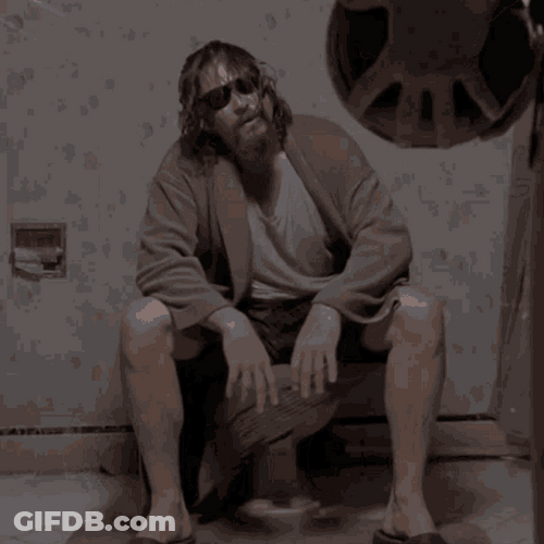 Tired Dude Not A Golder Big Lebowski GIF