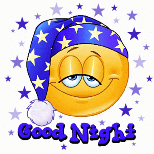Tired Emoji Dobranoc GIF