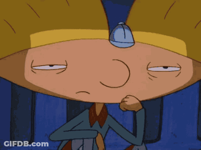 Tired Hey Arnold GIF