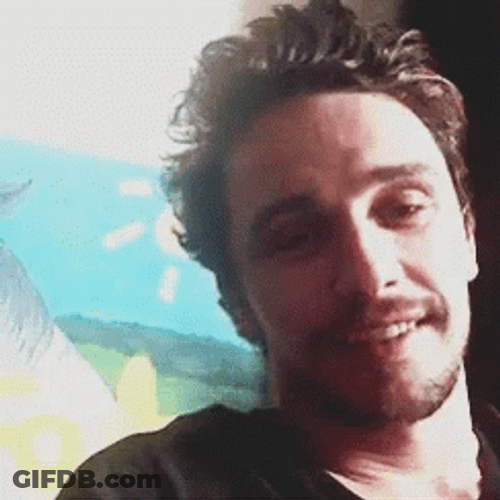 Tired James Franco GIF