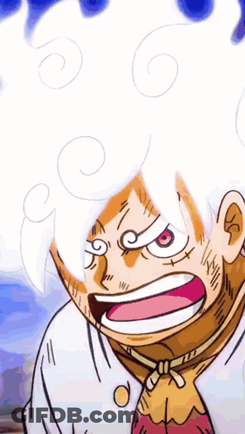 Tired Luffy Gear 3 GIF