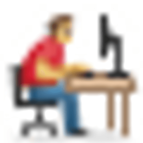 Tired Man Banging Head On Desk GIF