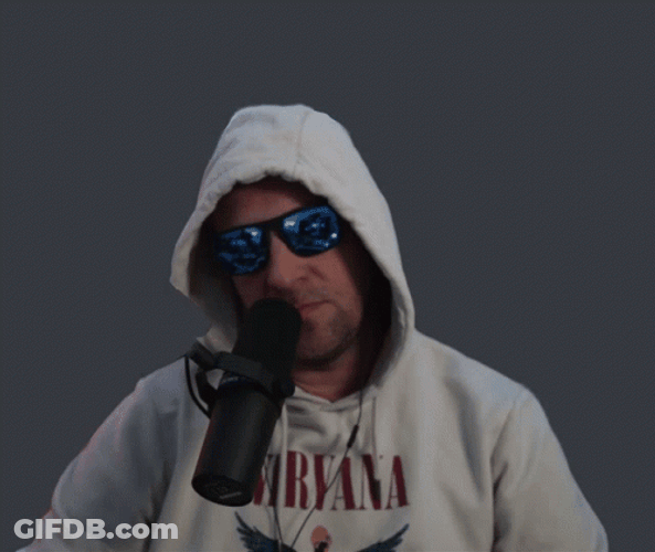 Tired Man Singing Yo GIF