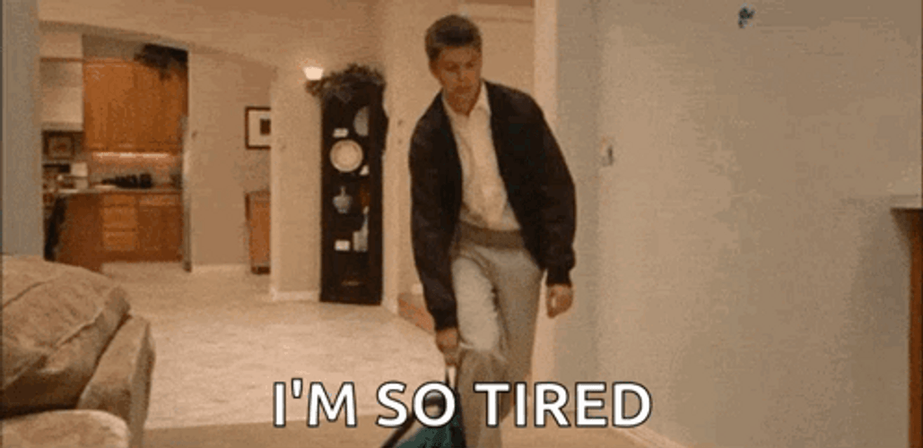 Tired Meme I'm So Tired Falling Down The Floor GIF
