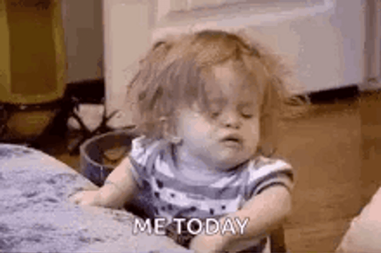 Tired Meme Toddler Throwing Tantrums GIF