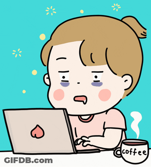 Tired  Monday Motivation Coffee GIF