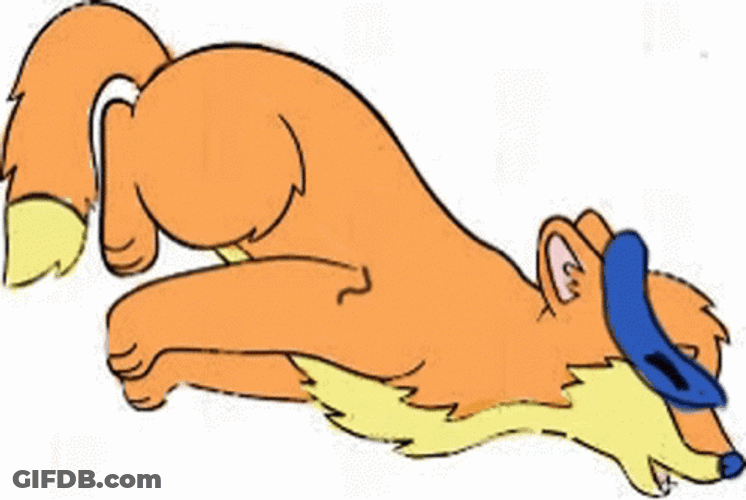 Tired Swiper Howling With His Eyes Close GIF