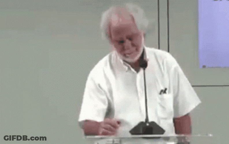 Tired Teacher Facepalm During Class GIF