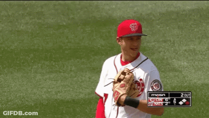 Tired Trea Turner GIF