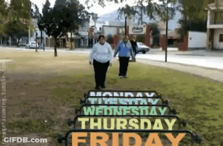 Tired Tuesday Tripped GIF