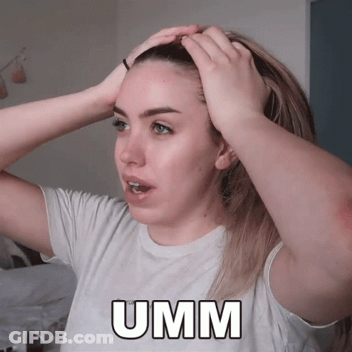 Tired Woman Umm GIF