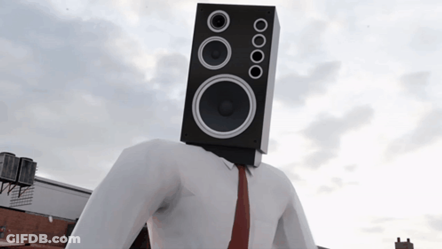 Titan Speakerman Checking What Time Is It GIF