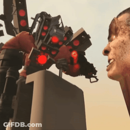 Titan Speakerman Finally Get Their Revenge GIF