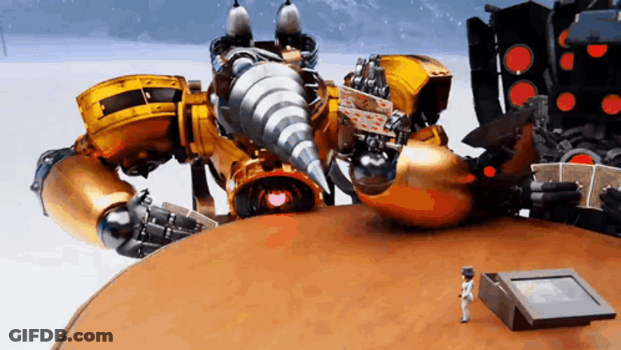 Titan Speakerman Friend Drillman Is Very Angry GIF