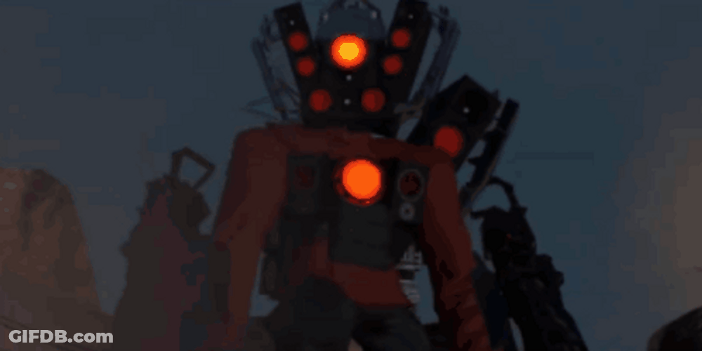 Titan Speakerman In Angry Mode GIF