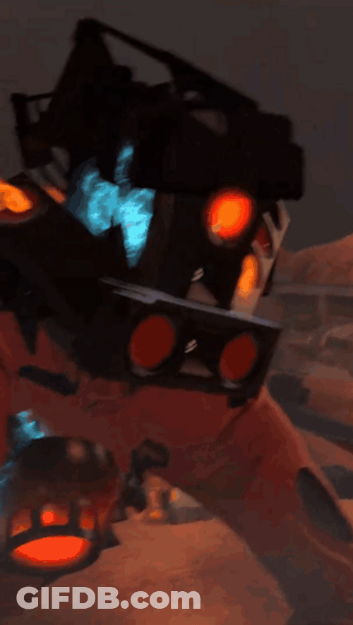 Titan Speakerman In His Angry State GIF