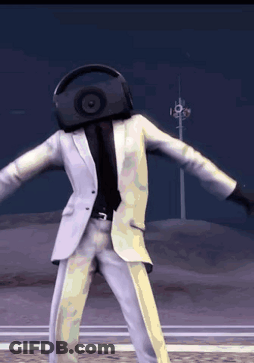 Titan Speakerman With His Friends Enjoying Disc GIF