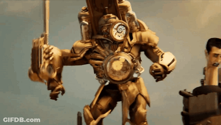 Titan Tv Man GIF