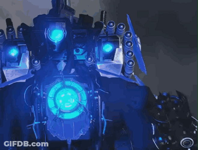 Titan Tv Man GIF