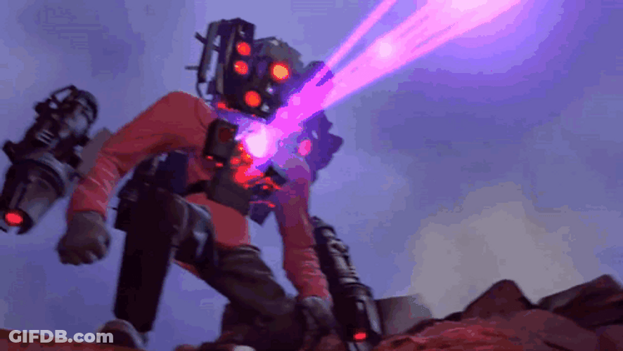Titan Tv Man GIF